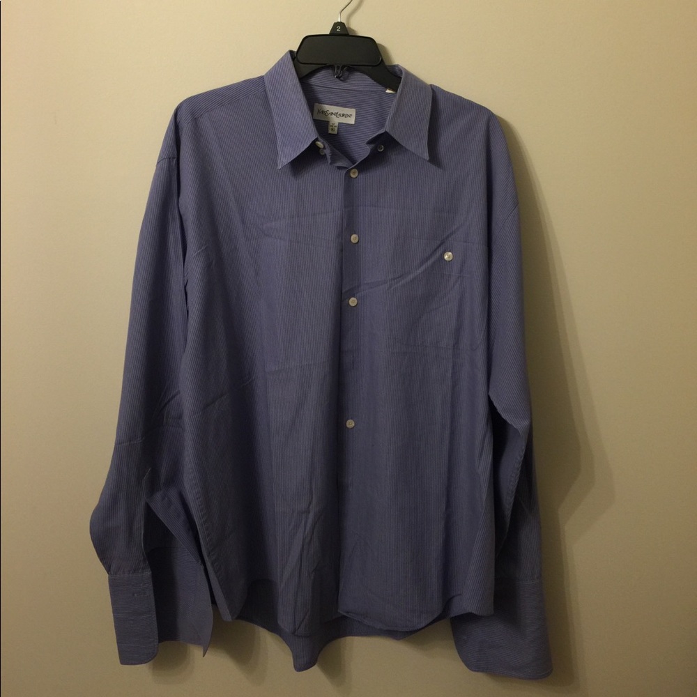 (1112). Yves Saint Laurent men’s shirt.  Sz 17 XL